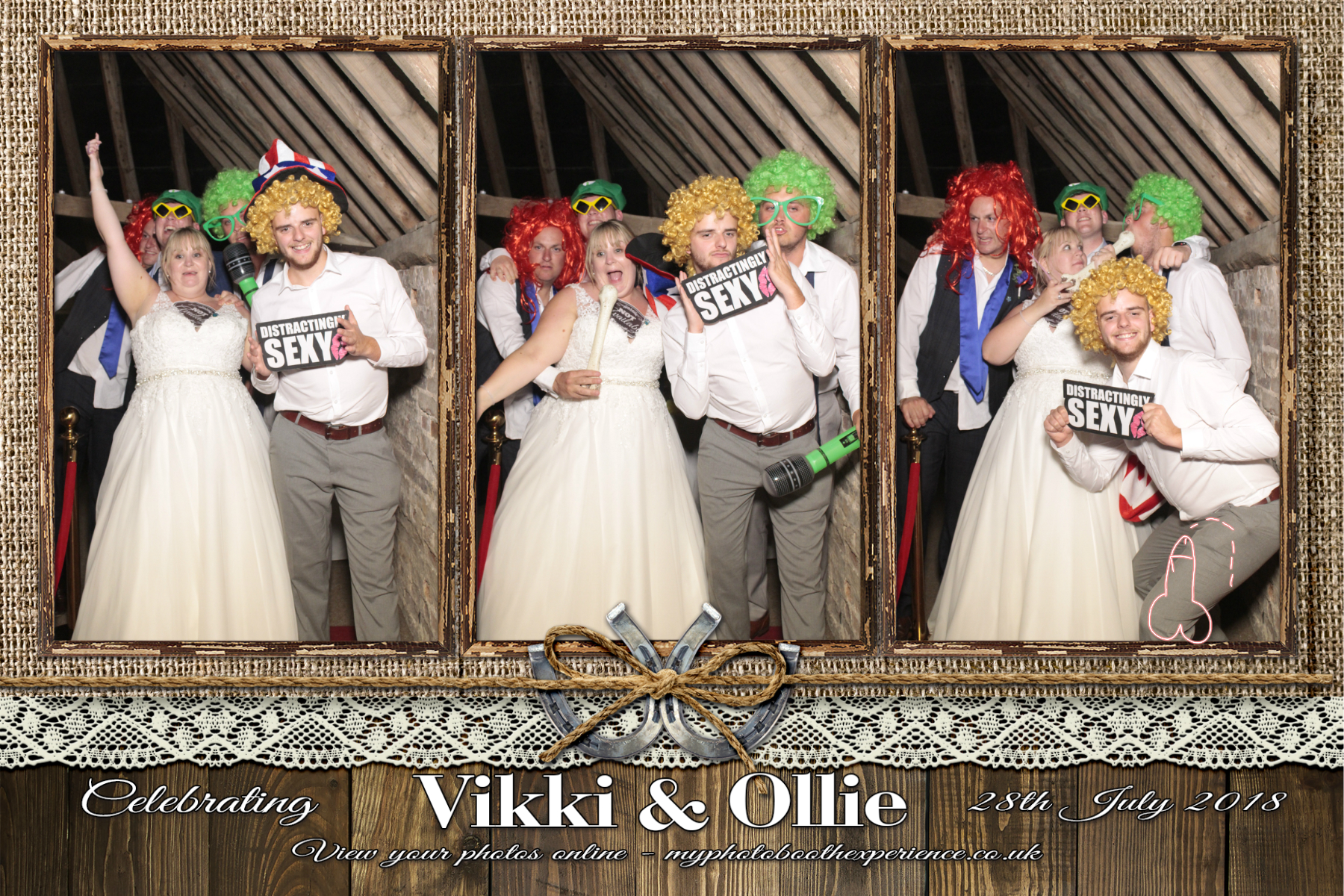 Vikki & Ollie's Wedding | View more photos from the event at gallery.myphotoboothexperience.co.uk/u/MyPhotoBoothExperienceLtd/Vikki-Ollies-Wedding
